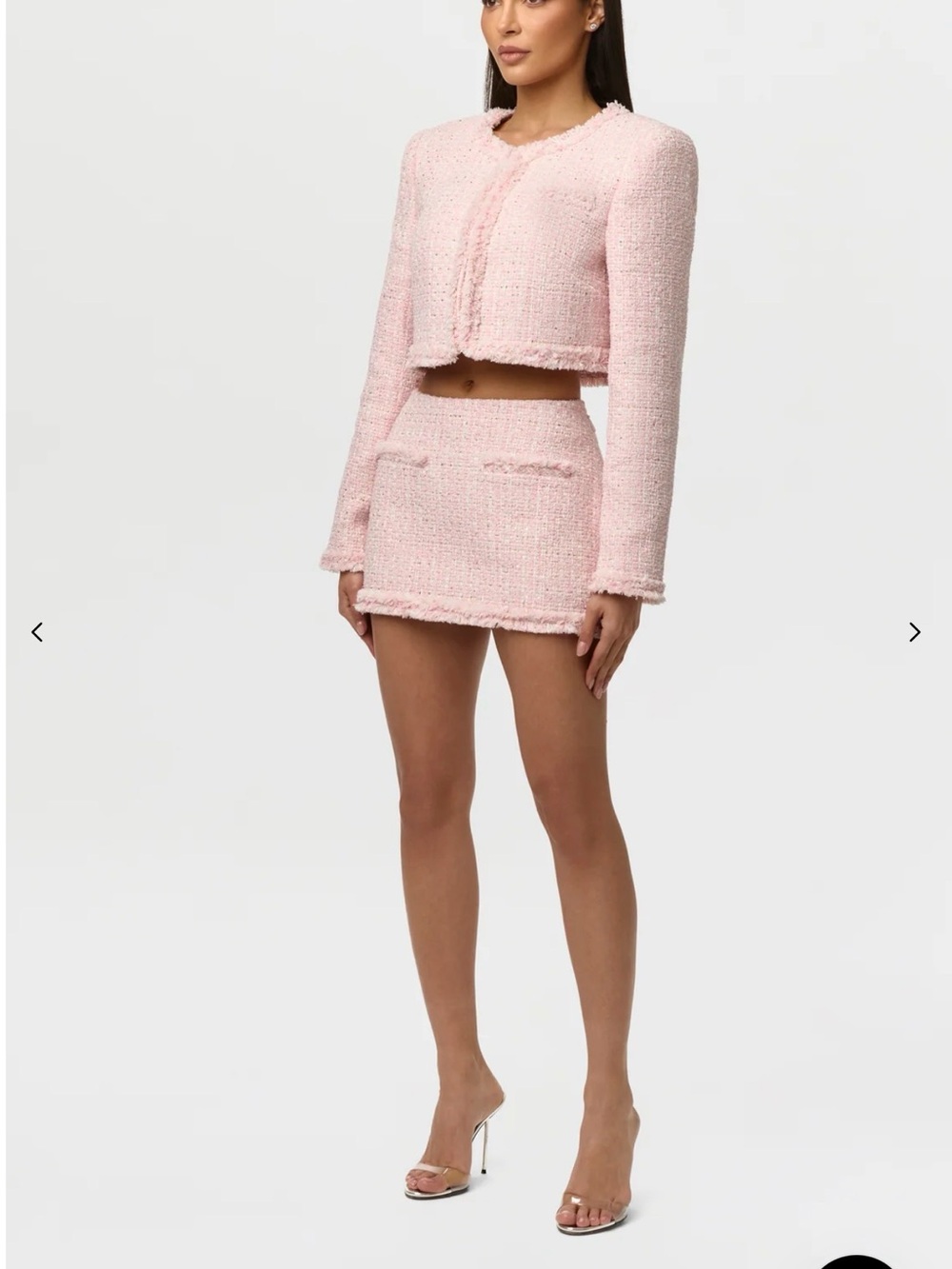 NWT Naked Wardrobe Tweed set